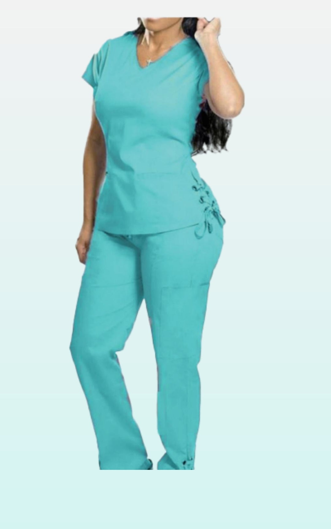 CurveFit Lace-Up Top