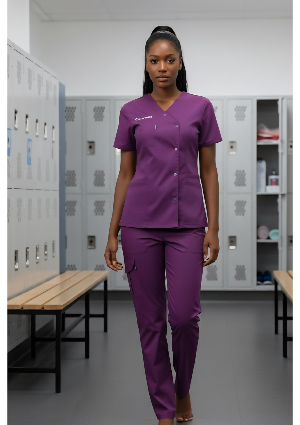 Royal Amethyst Asymmetric Set